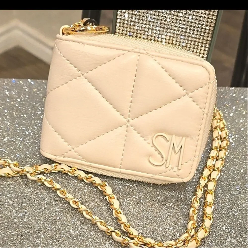 Steve Madden BKitt‎ Quilted Wallet- Vanilla